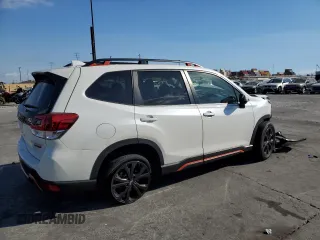 2023 Subaru Forester Sport with VIN JF2SKAGC9PH484465, listed as a Copart auction lot 89213945 with 0 mi miles and Salvage Title. Bid and sale history available at carsss.com. Image 3.