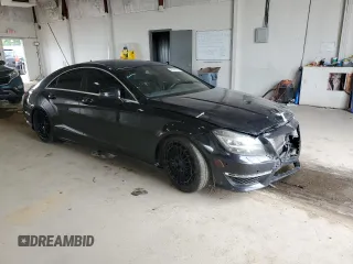 2014 Mercedes-Benz CLS 550 with VIN WDDLJ7DB3EA117402, listed as a Copart auction lot 63158185 with 146,038 mi miles and Clean title. Bid and sale history available at DreamBid. Image 4.