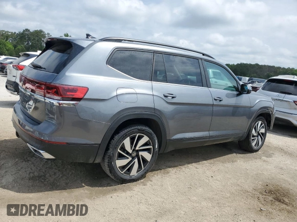 2025 Volkswagen Atlas SE with VIN 1V2WR2CA9SC540088, listed as a Copart auction lot 54500125 with 1,786 mi miles and Clean title. Bid and sale history available at DreamBid. Image 3.