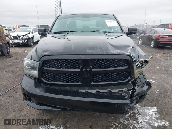 2014 Ram 1500 Express with VIN 1C6RR7FT9ES375363, listed as a IAAI auction lot 41653702 with 153,240 mi miles. Bid and sale history available at carsss.com. Image 12.