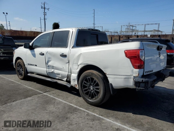 2018 Nissan Titan SV with VIN 1N6AA1E68JN533364, listed as a Copart auction lot 56190705 with 75,314 mi miles and Salvage Title. Bid and sale history available at DreamBid. Image 2.