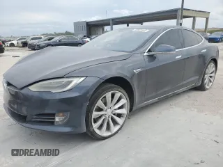 2016 Tesla Model S 70 kWh Battery with VIN 5YJSA1E18GF146462, listed as a Copart auction lot 48655545 with 112,383 mi miles and Salvage Title. Bid and sale history available at carsss.com. Image 1.