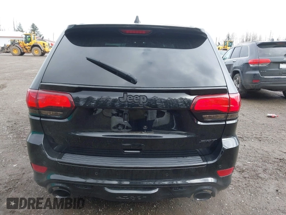 2017 Jeep Grand Cherokee SRT with VIN 1C4RJFDJ0HC790873, listed as a IAAI auction lot 41866806 with 37,785 mi miles. Bid and sale history available at carsss.com. Image 16.