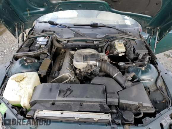 1996 BMW 3 Series Z3 1.9 with VIN 4USCH7329TLB71714, listed as a Copart auction lot 41388935 with 108,570 mi miles and Salvage Title. Bid and sale history available at carsss.com. Image 13.