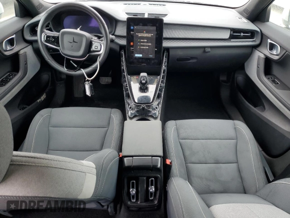 2023 Polestar 2 with VIN YSMED3KAXPL143584, listed as a Copart auction lot 54398925 with 43,789 mi miles and Clean Title. Bid and sale history available at DreamBid. Image 8.