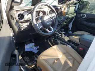 2018 Jeep Wrangler Unlimited Rubicon with VIN 1C4HJXFG5JW234971, listed as a Copart auction lot 45925305 with 86,667 mi miles and Salvage title. Bid and sale history available at DreamBid. Image 8.