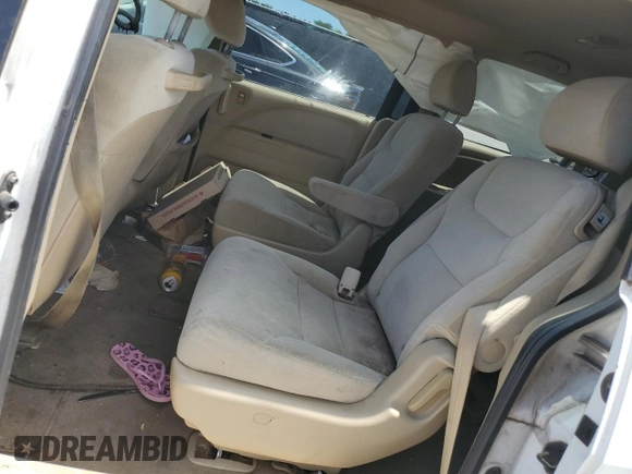 2010 Honda Odyssey LX with VIN 5FNRL3H23AB032112, listed as a Copart auction lot 60876035 with 223,335 mi miles and Salvage title. Bid and sale history available at DreamBid. Image 11.