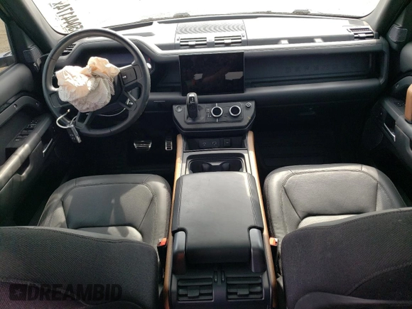 2023 Land Rover Defender X с VIN SALEXEEU8P2165523, выставлен на аукционе Copart как лот 65044174 с пробегом 16 560 миль миль и Списание • Salvage title. История ставок и продаж доступна на DreamBid. Изображение 8.