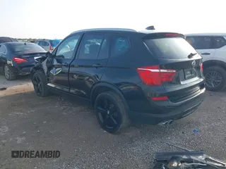2017 BMW X3 xDrive28i with VIN 5UXWX9C35H0W80200, listed as a IAAI auction lot 42117600 with 80,255 mi miles and . Bid and sale history available at DreamBid. Image 3.