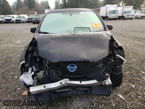 2017 Nissan LEAF SL with VIN 1N4BZ0CP7HC308676, listed as a Copart auction lot 71582022 with 0 mi miles. Bid and sale history available at carsss.com. Image 5.