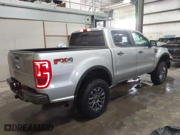 2022 Ford Ranger XL with VIN 1FTER4FH7NLD50702, listed as a IAAI auction lot 41752319 with 40,555 mi miles. Bid and sale history available at carsss.com. Image 4.