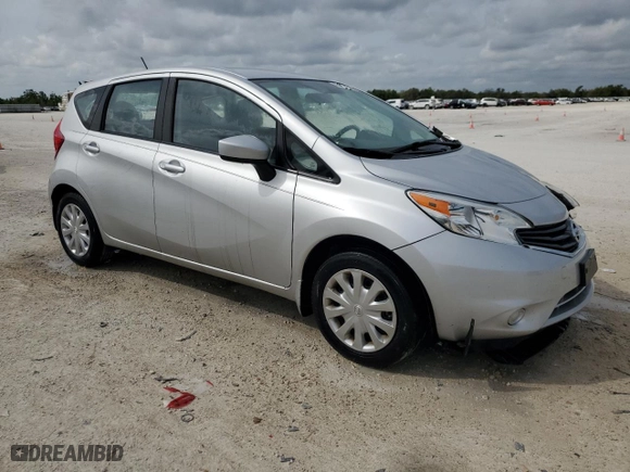 2016 Nissan Versa Note S with VIN 3N1CE2CP8GL408989, listed as a Copart auction lot 44374714 with 98,942 mi miles and Salvage Title. Bid and sale history available at carsss.com. Image 4.