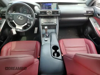 2020 Lexus IS 300 F Sport with VIN JTHG81F25L5043020, listed as a Copart auction lot 56381725 with 22,184 mi miles and Salvage title. Bid and sale history available at DreamBid. Image 8.