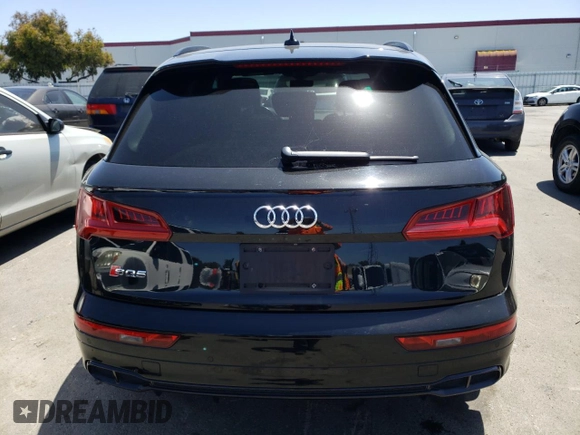 2019 Audi SQ5 Prestige with VIN WA1C4AFY4K2042127, listed as a Copart auction lot 56444994 with 30,785 mi miles and . Bid and sale history available at DreamBid. Image 6.
