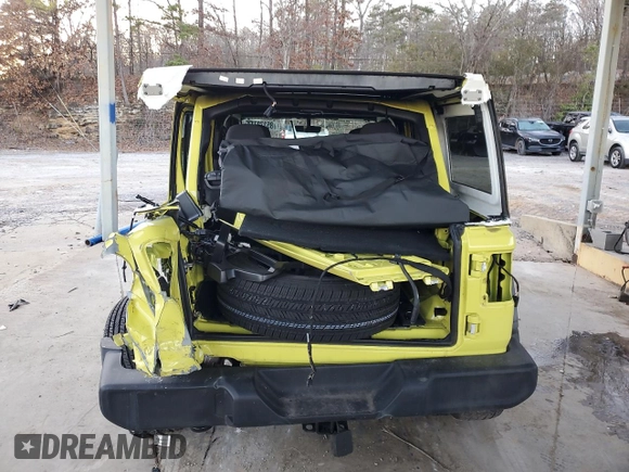 2023 Jeep Wrangler Sport Altitude с VIN 1C4HJXDG5PW578568, выставлен на аукционе Copart как лот 85372714 с пробегом 6 170 миль миль и Списание • Salvage title. История ставок и продаж доступна на DreamBid. Изображение 6.
