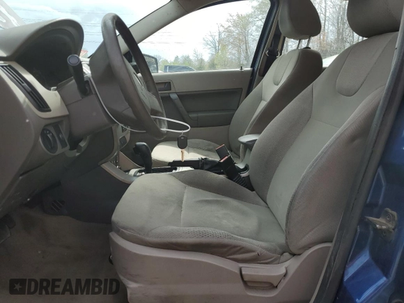 2008 Ford Focus S with VIN 1FAHP34N48W223081, listed as a Copart auction lot 51976795 with 154,939 mi miles and Salvage Title. Bid and sale history available at carsss.com. Image 7.