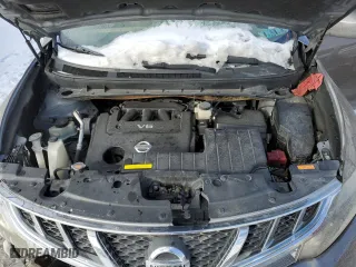 2011 Nissan Murano S with VIN JN8AZ1MW4BW155038, listed as a Copart auction lot 88647555 with 0 mi miles and Salvage Title. Bid and sale history available at carsss.com. Image 12.
