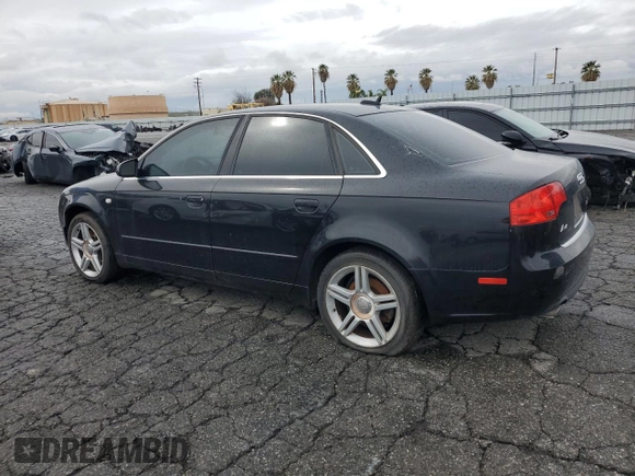 2006 Audi A4 2.0T with VIN WAUDF78E86A039086, listed as a Copart auction lot 47797165 with 121,892 mi miles and Clean Title. Bid and sale history available at carsss.com. Image 2.