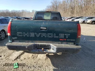 1996 Chevrolet Silverado 1500 with VIN 1GCEC14WXTZ124164, listed as a Copart auction lot 46261565 with 157,141 mi miles and Salvage Title. Bid and sale history available at DreamBid. Image 6.