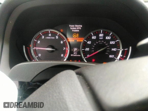 2018 Acura TLX w/A-SPEC Pkg with VIN 19UUB2F66JA002402, listed as a IAAI auction lot 41960832 with 91,643 mi miles. Bid and sale history available at carsss.com. Image 7.