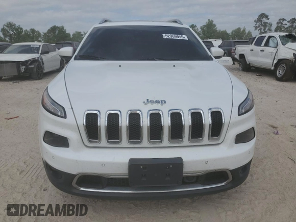 2015 Jeep Cherokee Limited with VIN 1C4PJLDS4FW700683, listed as a Copart auction lot 52969045 with 143,344 mi miles and Clean Title. Bid and sale history available at DreamBid. Image 5.