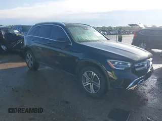2022 Mercedes-Benz GLC 300 with VIN W1N0G8DB7NV394945, listed as a IAAI auction lot 42060999 with 17,332 mi miles and . Bid and sale history available at DreamBid. Image 1.