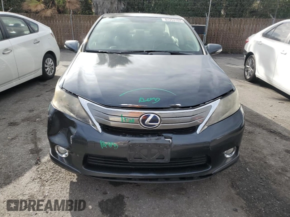 2010 Lexus HS 250h with VIN JTHBB1BA1A2024911, listed as a Copart auction lot 82253104 with 179,710 mi miles and Salvage Title. Bid and sale history available at DreamBid. Image 5.