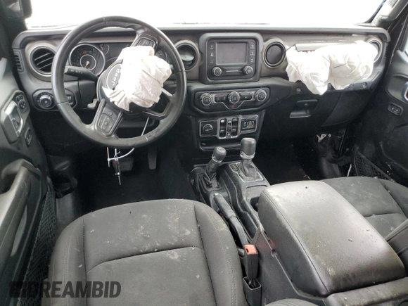 2020 Jeep Wrangler Unlimited Sport S with VIN 1C4HJXDN1LW198880, listed as a Copart auction lot 57817025 with Not provided miles and Salvage title. Bid and sale history available at DreamBid. Image 8.