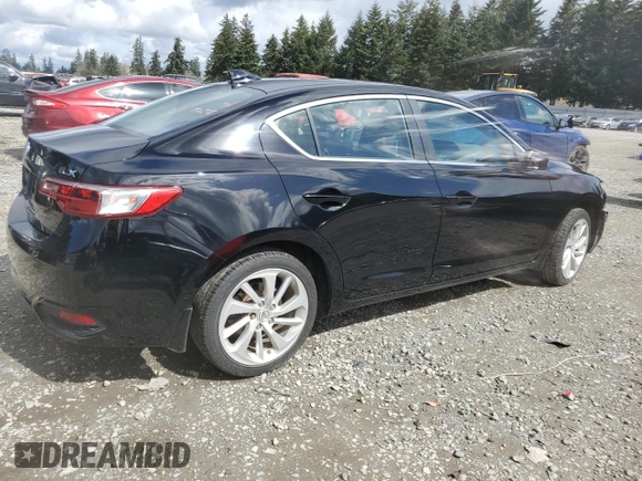 2017 Acura ILX w/Premium Pkg with VIN 19UDE2F71HA004701, listed as a Copart auction lot 51610785 with 82,600 mi miles and Salvage Title. Bid and sale history available at carsss.com. Image 3.
