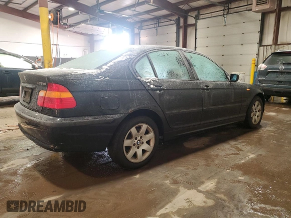 2003 BMW 3 Series 325xi with VIN WBAEU33493PM58896, listed as a Copart auction lot 86892414 with 163,111 mi miles and Salvage Title. Bid and sale history available at carsss.com. Image 3.