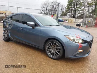 2014 Mazda 3 i Grand Touring with VIN JM1BM1W74E1169186, listed as a IAAI auction lot 41718063 with 113,022 mi miles. Bid and sale history available at carsss.com. Image 1.