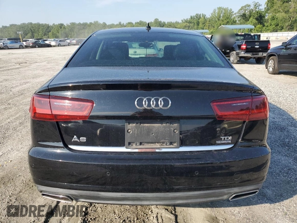 2016 Audi A6 Premium Plus with VIN WAUFMAFC1GN000735, listed as a Copart auction lot 60541845 with 54,537 mi miles and Salvage title. Bid and sale history available at DreamBid. Image 6.