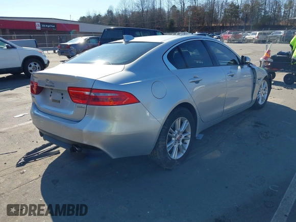 2017 Jaguar XE 25t Premium with VIN SAJAD4BG8HA976156, listed as a IAAI auction lot 41496861 with 83,824 mi miles. Bid and sale history available at carsss.com. Image 4.