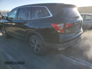 2017 Honda Pilot EX-L with VIN 5FNYF6H53HB047086, listed as a Copart auction lot 46615165 with 114,663 mi miles and Salvage Title. Bid and sale history available at carsss.com. Image 2.