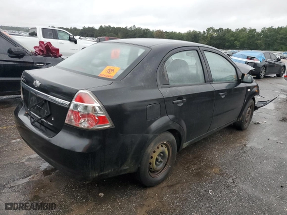 2008 Chevrolet Aveo LS with VIN KL1TD56688B059699, listed as a Copart auction lot 80554084 with 116,104 mi miles and Non Repairable. Bid and sale history available at carsss.com. Image 3.