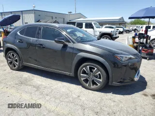 2019 Lexus UX 200 with VIN JTHY3JBHXK2017333, listed as a Copart auction lot 58220535 with 64,044 mi miles and Salvage title. Bid and sale history available at DreamBid. Image 4.