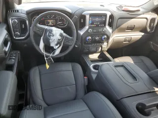 2022 GMC Sierra 1500 Limited SLT with VIN 3GTU9DEDXNG115203, listed as a Copart auction lot 75834754 with 16,994 mi miles and Salvage Title. Bid and sale history available at carsss.com. Image 8.
