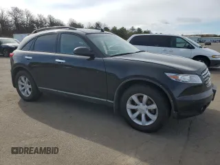 2004 Infiniti FX with VIN JNRAS08W84X215517, listed as a Copart auction lot 53204845 with 190,116 mi miles and Clean title. Bid and sale history available at DreamBid. Image 4.