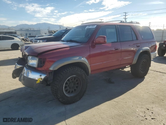 2000 Toyota 4Runner SR5 with VIN JT3HN86R7Y0311434, listed as a Copart auction lot 45641955 with 265,958 mi miles and Salvage Title. Bid and sale history available at carsss.com. Image 1.