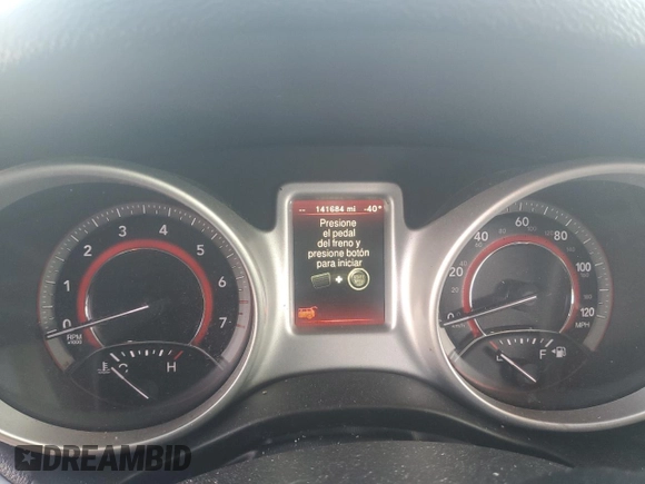 2018 Dodge Journey SE with VIN 3C4PDCAB2JT275877, listed as a Copart auction lot 89379655 with 141,684 mi miles and Salvage Title. Bid and sale history available at carsss.com. Image 9.