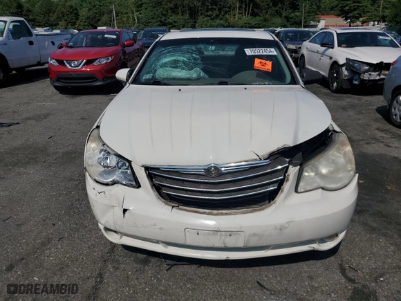 2009 Chrysler Sebring Limited with VIN 1C3LC56V39N566582, listed as a Copart auction lot 70522454 with 148,113 mi miles and Salvage Title. Bid and sale history available at carsss.com. Image 5.