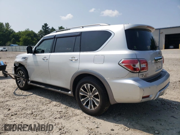 2018 Nissan Armada SV with VIN JN8AY2NCXJ9555213, listed as a Copart auction lot 67532134 with 84,006 mi miles and Salvage Title. Bid and sale history available at carsss.com. Image 2.