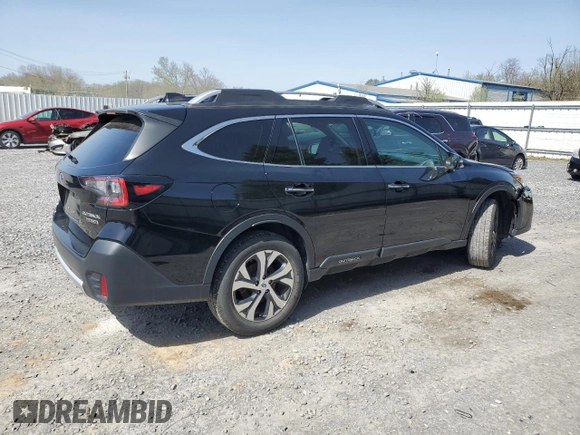 2021 Subaru Outback Touring with VIN 4S4BTAPC9M3106971, listed as a Copart auction lot 54839415 with 28,621 mi miles and Non repairable. Bid and sale history available at DreamBid. Image 3.