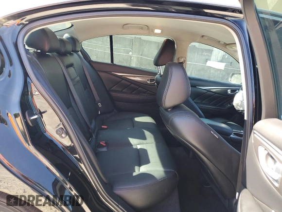 2021 Infiniti Q50 Pure with VIN JN1EV7AP1MM701174, listed as a Copart auction lot 49970925 with 68,668 mi miles and Non Repairable. Bid and sale history available at DreamBid. Image 10.