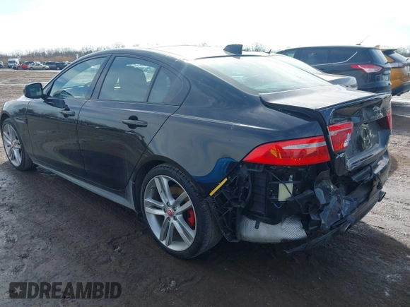 2018 Jaguar XE with VIN SAJAM4FV5JCP37456, listed as a IAAI auction lot 41519411 with 33,698 mi miles and . Bid and sale history available at DreamBid. Image 3.