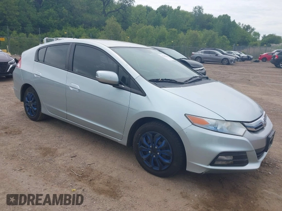 2012 Honda Insight LX with VIN JHMZE2H51CS002447, listed as a IAAI auction lot 42353583 with 179,377 mi miles and . Bid and sale history available at DreamBid. Image 1.