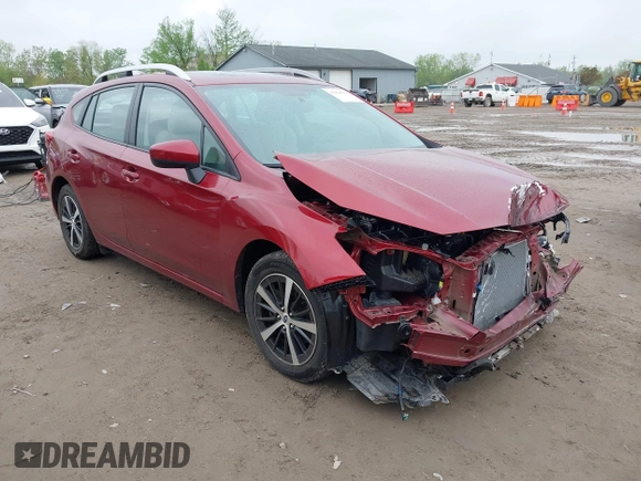 2021 Subaru Impreza Premium с VIN 4S3GTAD60M3706741, выставлен на аукционе IAAI как лот 42194562 с пробегом 9 785 миль миль и . История ставок и продаж доступна на DreamBid. Изображение 1.