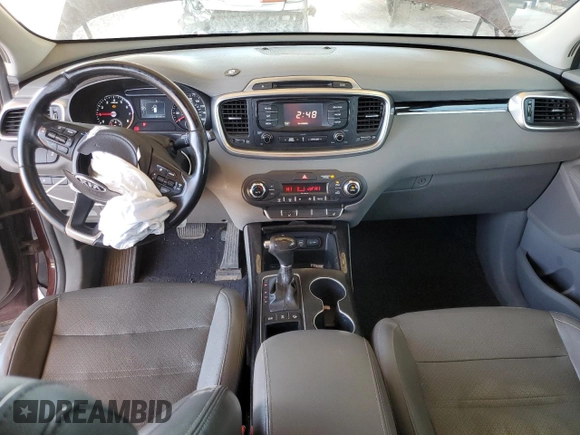 2016 Kia Sorento EX with VIN 5XYPHDA10GG134372, listed as a Copart auction lot 55132025 with 261,022 mi miles and Salvage Title. Bid and sale history available at DreamBid. Image 8.