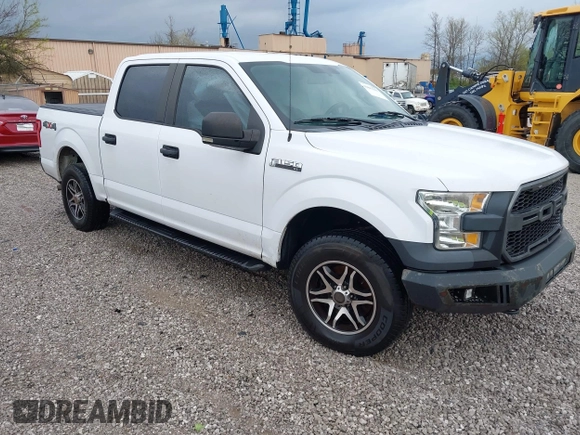 2016 Ford F-150 XLT with VIN 1FTEW1E84GKE18228, listed as a IAAI auction lot 41883297 with 147,018 mi miles. Bid and sale history available at carsss.com. Image 1.