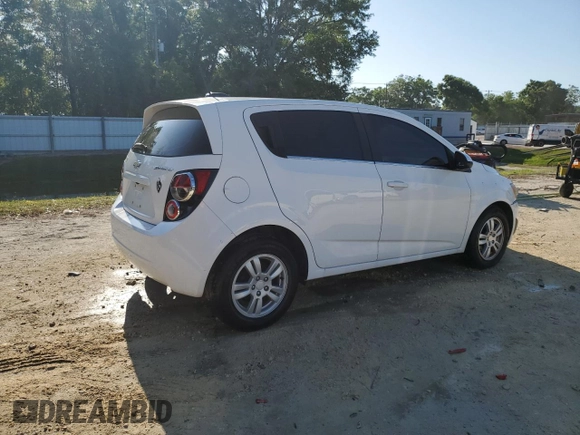 2016 Chevrolet Sonic LT with VIN 1G1JC6SH7G4168926, listed as a Copart auction lot 52443675 with 54,553 mi miles and Salvage Title. Bid and sale history available at carsss.com. Image 3.